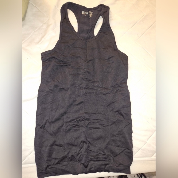 Gray Racerback Tank Top - Picture 1 of 1